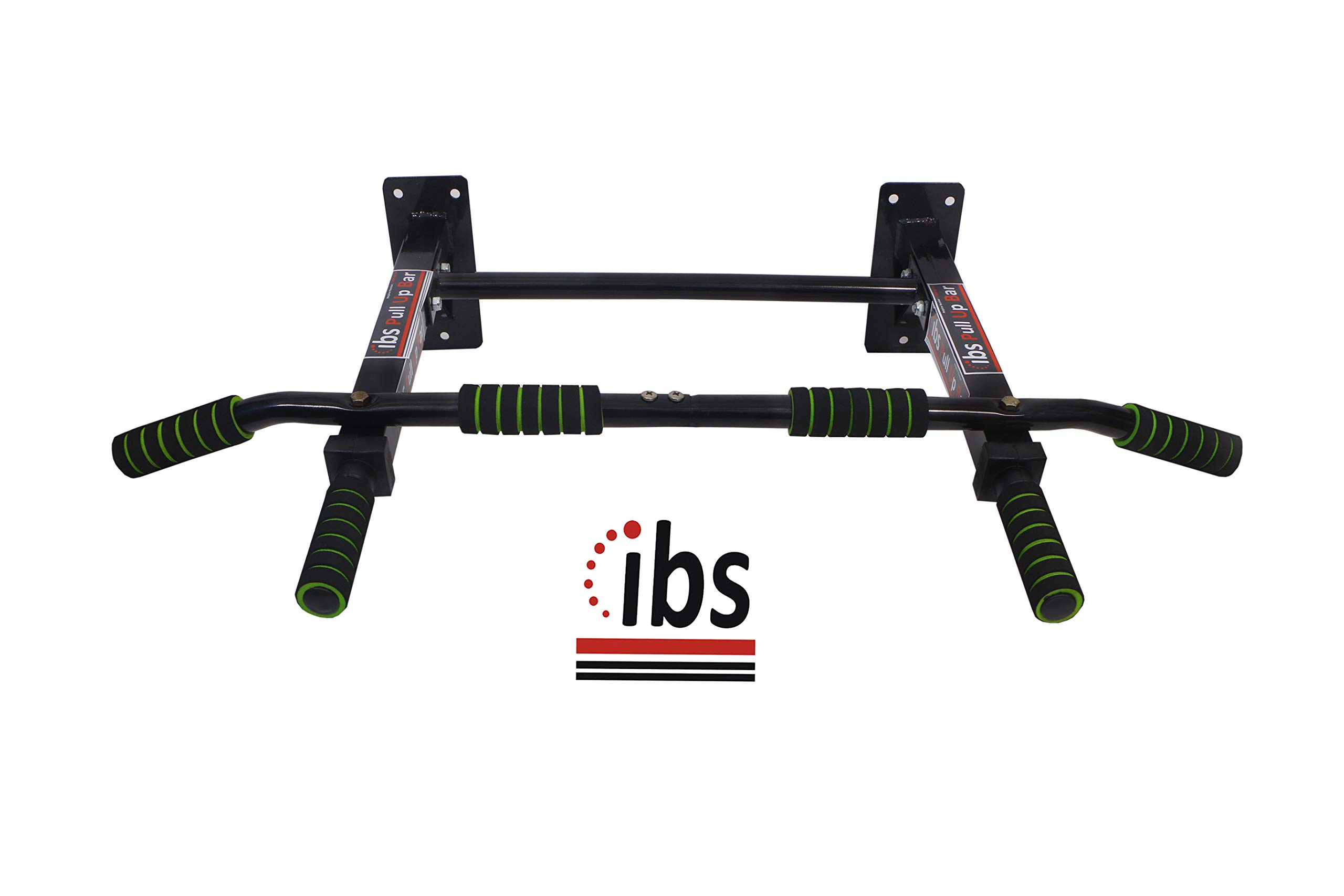 IBS Wall Mounting Pull up Bar Solid Fitness Accessory for Home Gym (Black)-picture-25