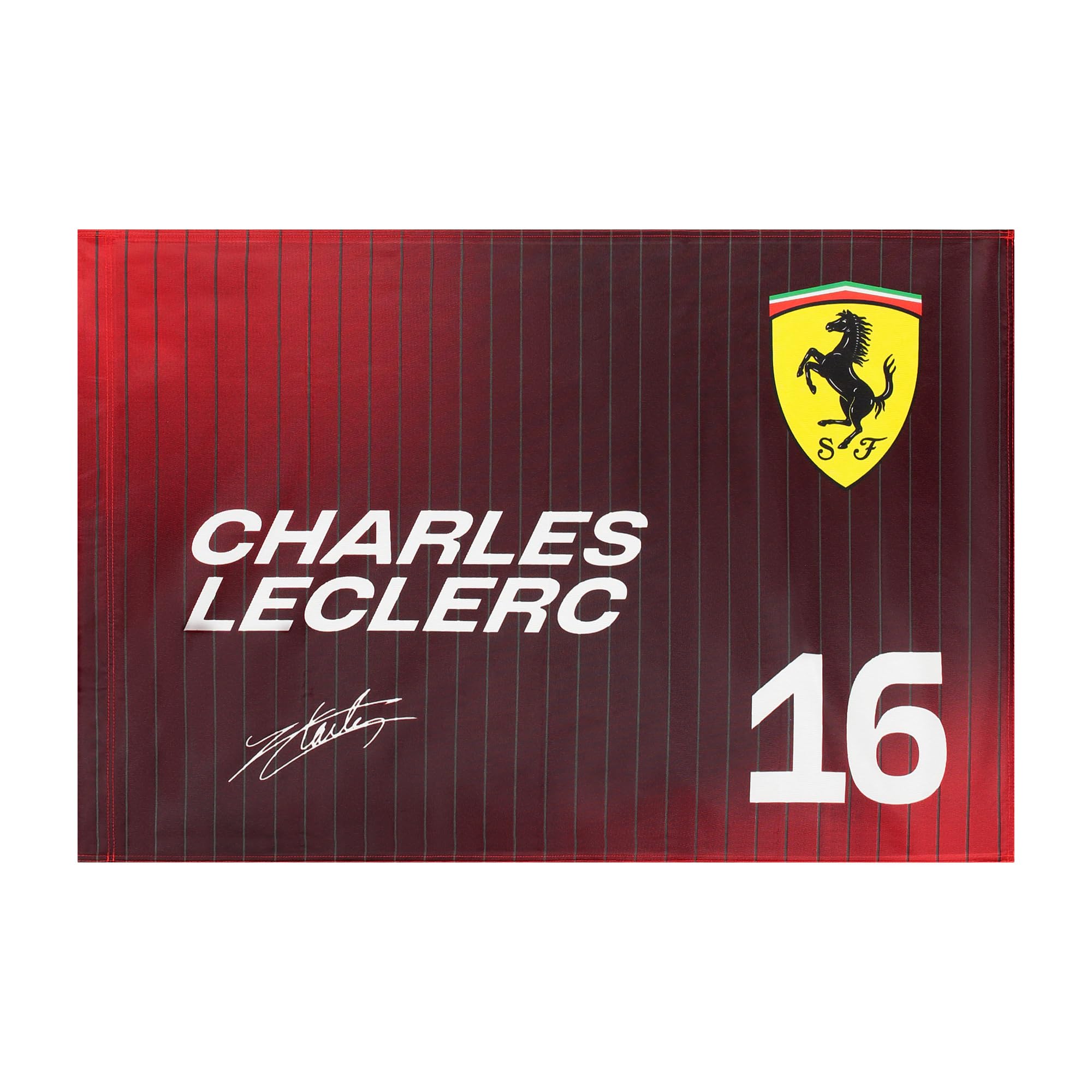 Scuderia Ferrari F1 Bandiera Charles Leclerc - Rosso - 60x90CM