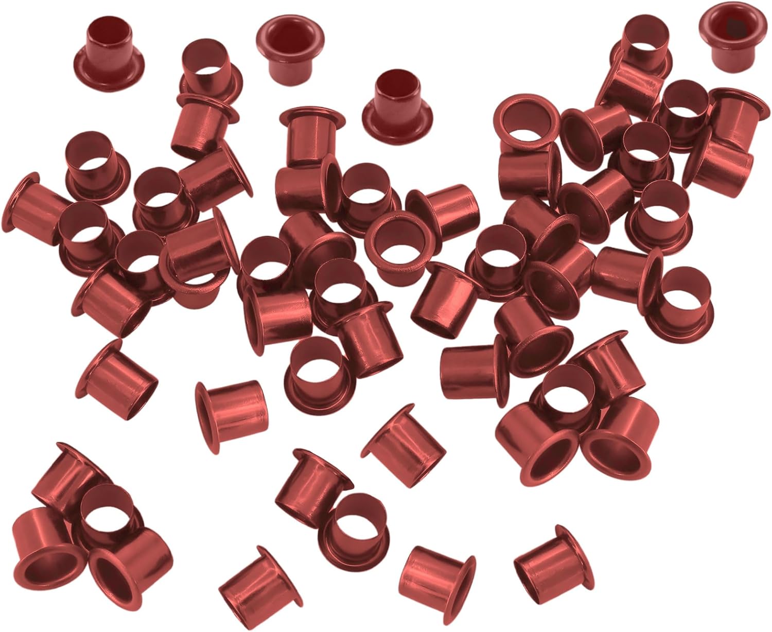 Rivets Eyelets, 8-8 1/4" Multicolored Grommet Eyelets for Tactical Holster Making, Knife Sheath Crafting, Fasteners for Custom DIY Kydex Projects (Set of 50)