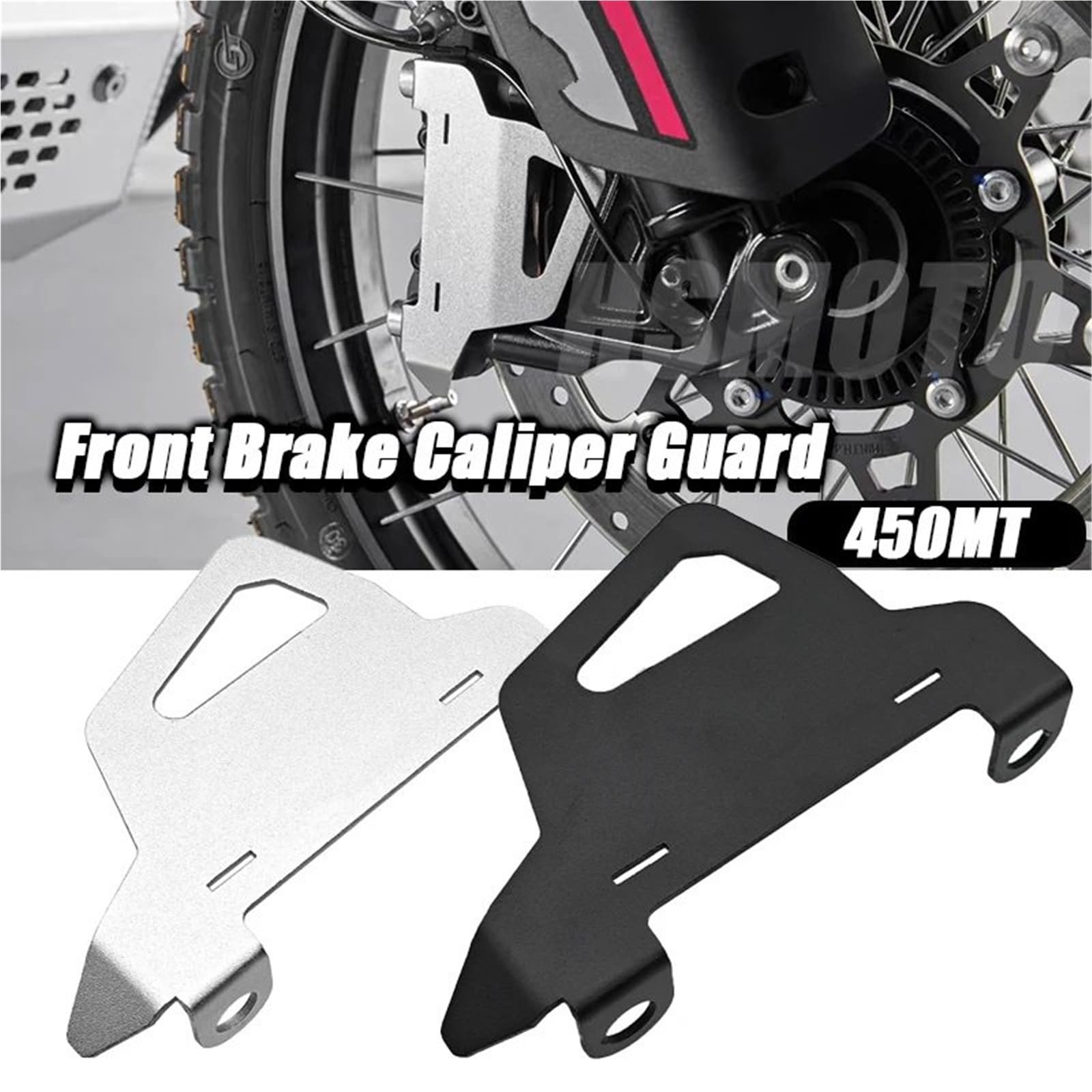 Antifurto disco freno posteriore Adatto per CF-MOTO 450 MT 450MT Accessori per moto CFMOTO Protezione pinza freno anteriore Pinza(A)