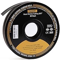 Vista 13 de TKDMR Tubo termorretráctil de 26 pies y 3/32 pulgadas, relación 3:1 de grado marino, sellado de aislamiento de tubo forrado con adhesivo de cable