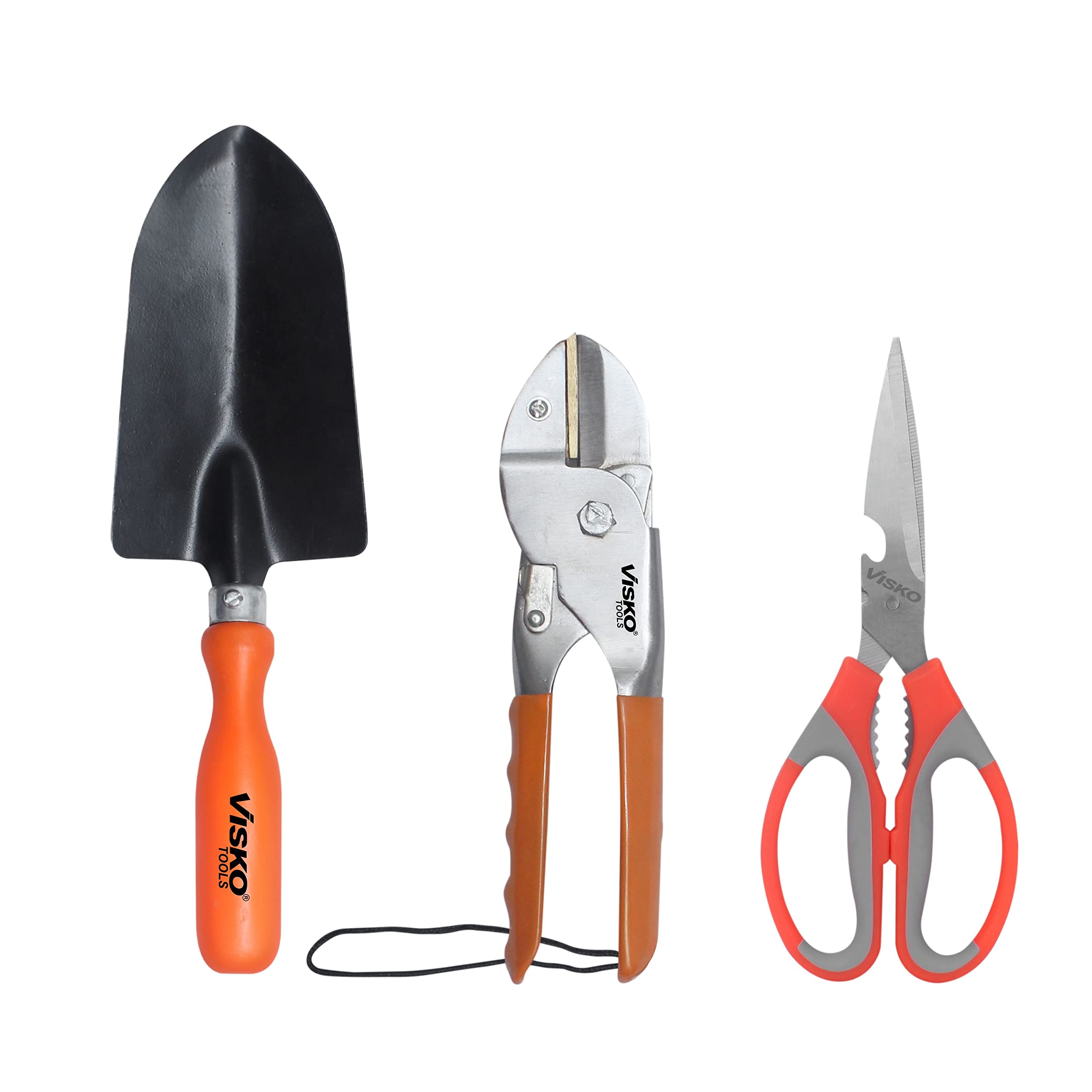 VISKO Garden Tools Set, 656 Gardening Hand Tool Kit 3 Pieces for Home Gardening (B0B8ZZ26ZV) Amazon Price History, Amazon Price Tracker
