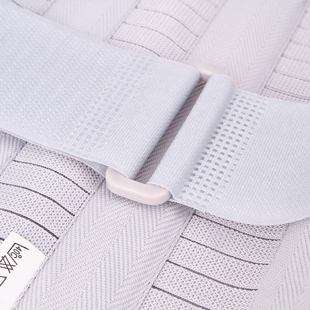 Cinturón De Soporte Lumbar, Refuerzo Lumbar con Tiras De Aluminio Curvadas, Paneles De Malla Transpirable, Correas De Gancho Y Bucle Ajustables Dobles (Size : XL)