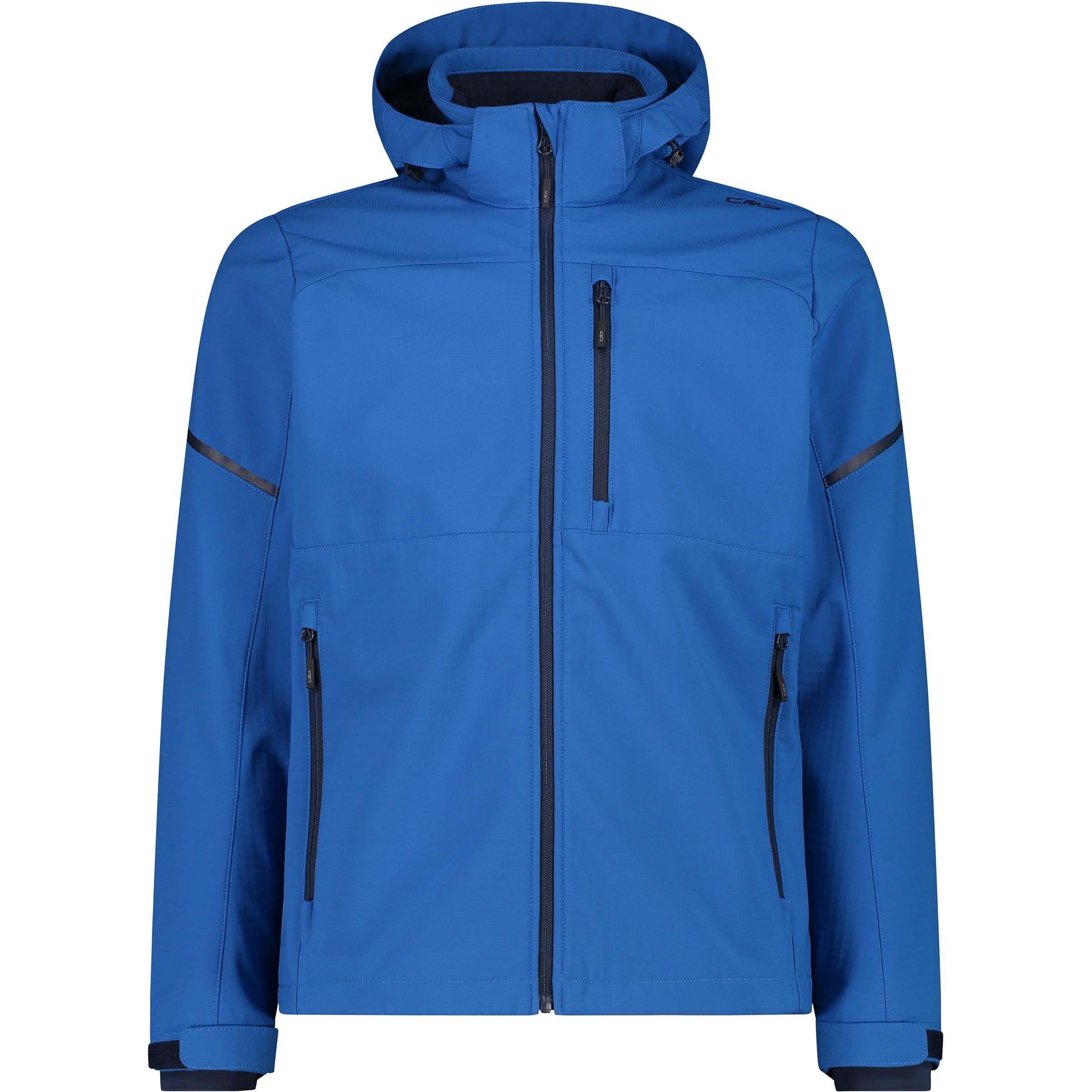 CMP Men's Jacket with Removable Hood in Softshell Ripstop Jacket