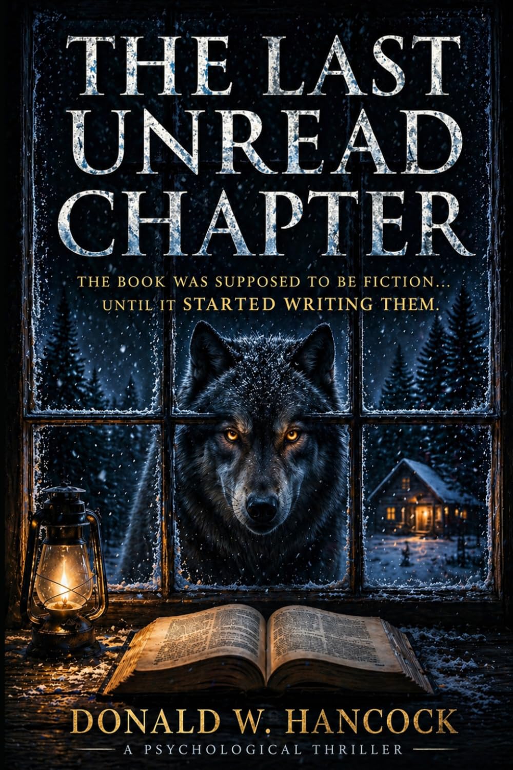 The Last Unread Chapter: The book was supposed to be fiction.....until it STARTED WRITING THEM