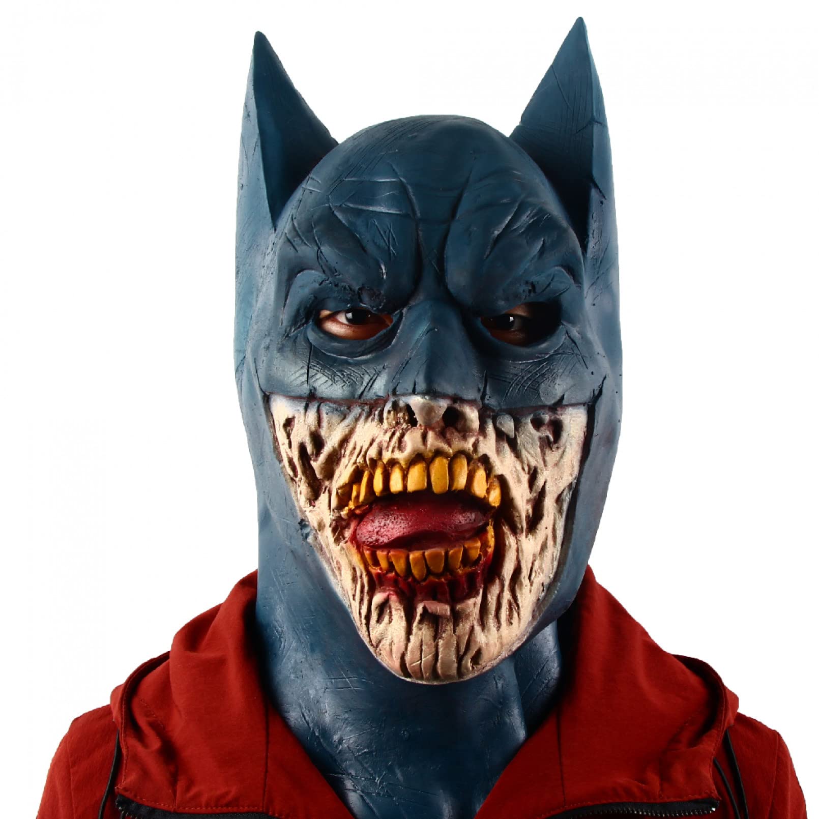 Maska na halloween maska ​​dla dorosłych przebranie superbohatera impreza przebierana film Cosplay lateksowa maska ​​zombie! little surprise