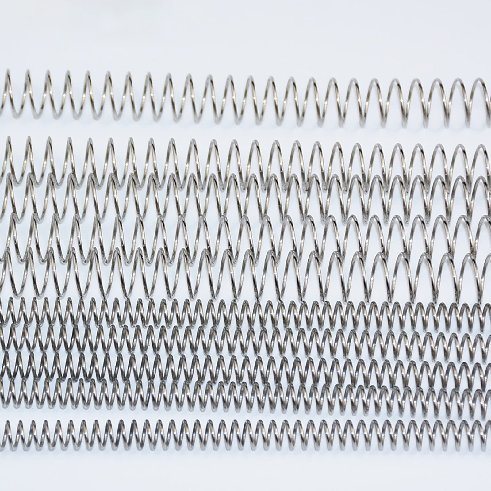 5 Molle A Compressione In Acciaio Inox 304 - Filo 1mm, D.E. 7mm, Lunghezza 60-100mm - Kit Multiuso