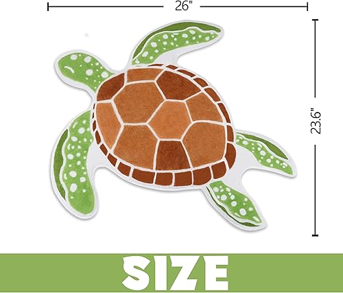 Miniatura 10 de Kitcmat Bonita alfombra de baño de sirena, antideslizante, absorbente, de peces, suave, lavable, para baño, ducha, habitación, 17.7 x 39.3 pulgadas