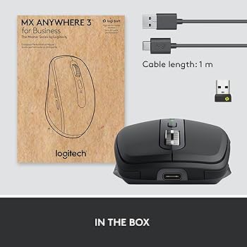 Logitech MX Anywhere 3 Compact Performance Mouse for Business