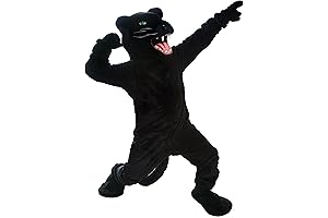 Full-Body Panther Mascot Costume: Unleash the Spirit of Your School