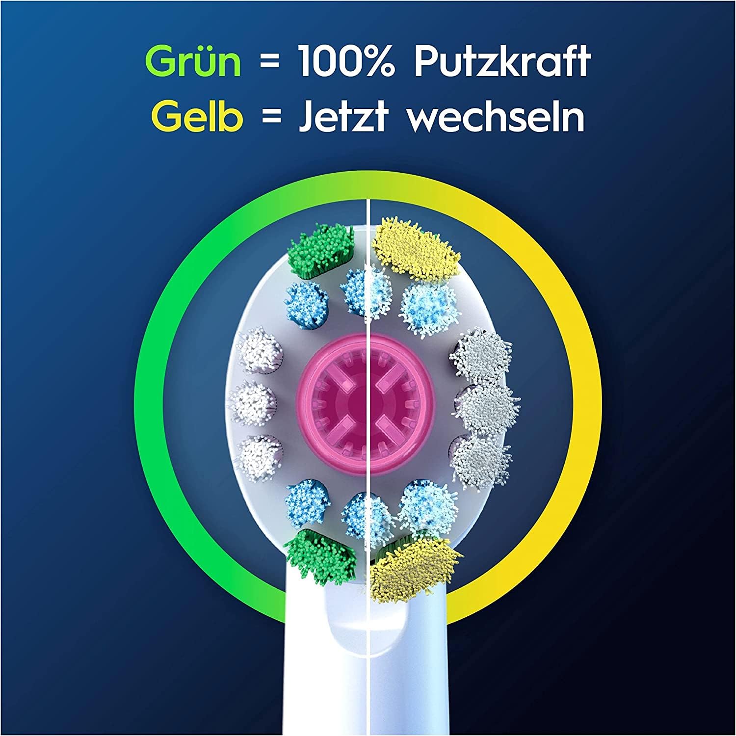 Oral-B Aufsteckbürsten PRO 3DWhite, Weiß, 12 Stück | Original Zahnbürstenaufsatz für Elektrische Zahnbürste, Aufhellende Zahnreinigung, Entfernt Verfärbungen