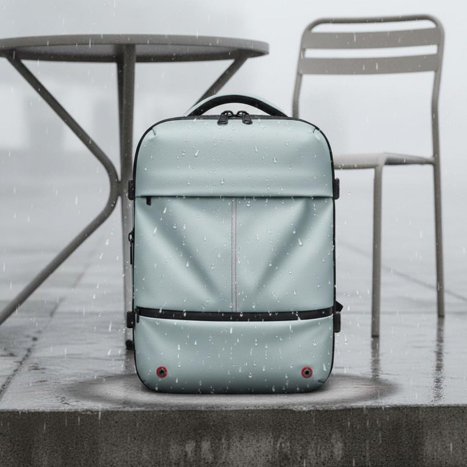 Harilla Zaino da Viaggio Donna Zaino Borsa Bagaglio Trolley Espandibile Pc Fino a 40cm Ricarica Tramite Porta USB E Spallacci, Rosa, Rosa Piccolo, 16 Pollici