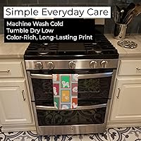 Vista 5 de Caroline's Treasures MLM1106KTWL Lots of Bichon Frise - Toalla de cocina para invitados, toalla de baño decorativa para cara, té, paño de cocina