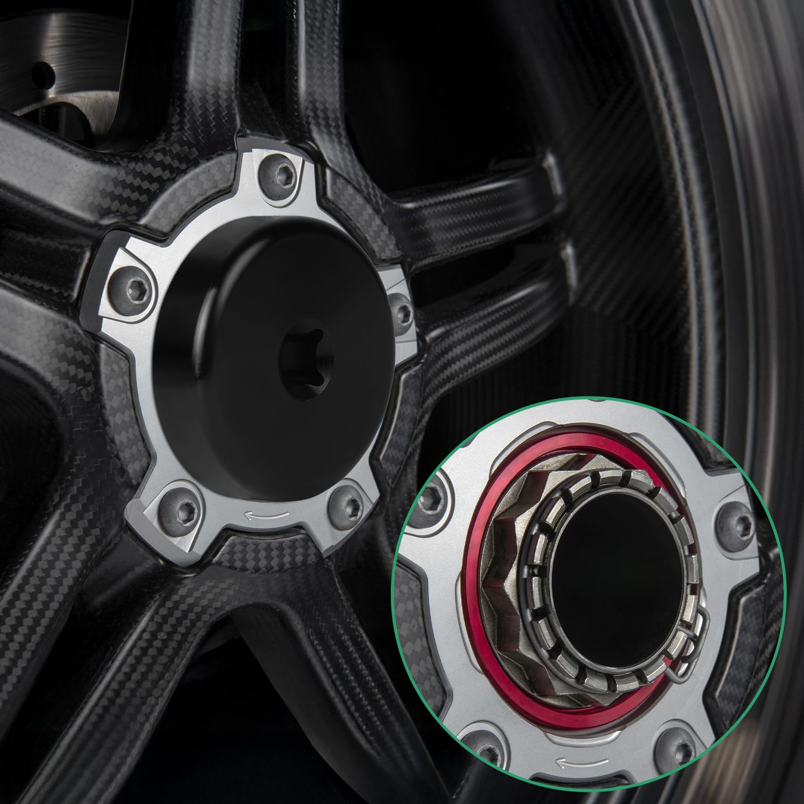 DBREAKS Klucz nasadowy do kół przednich i tylnych do Ducati 1098 1198 1199 Multistrada 1200 1260 Diavel (30 mm + 55 mm)