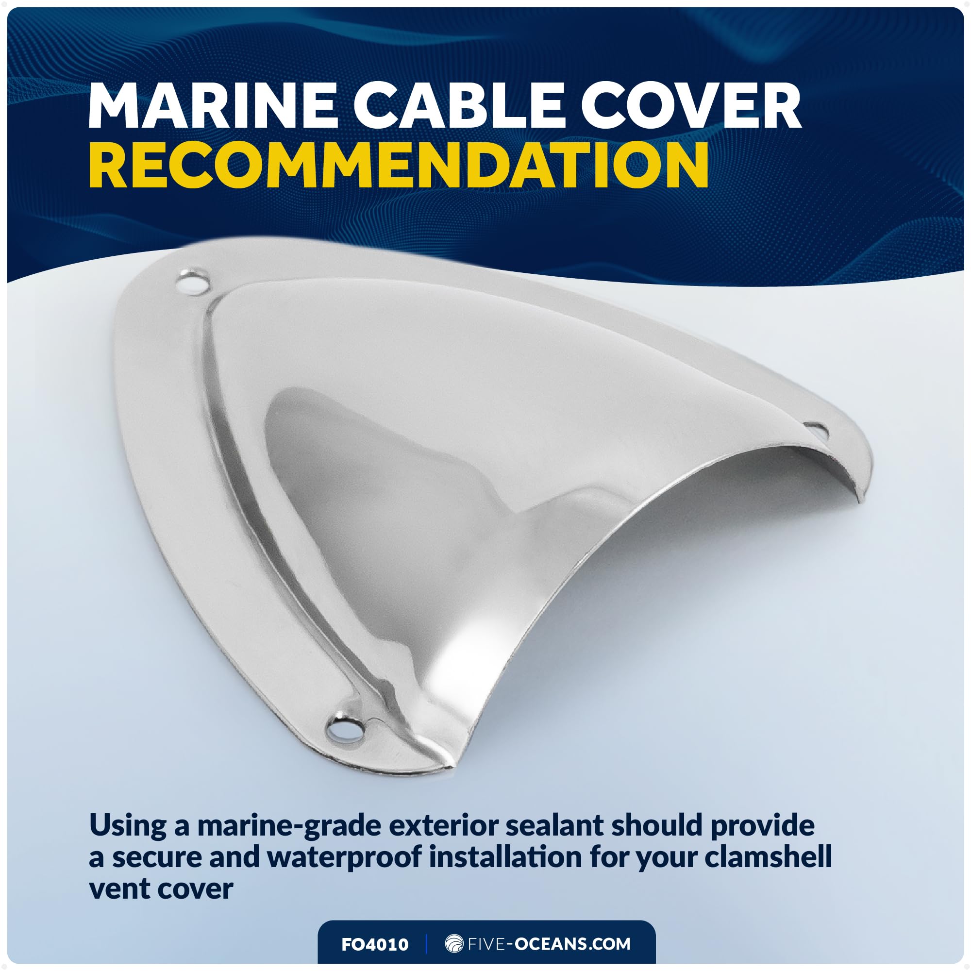 Stainless Steel Clam Shell Ventilator – Five Oceans