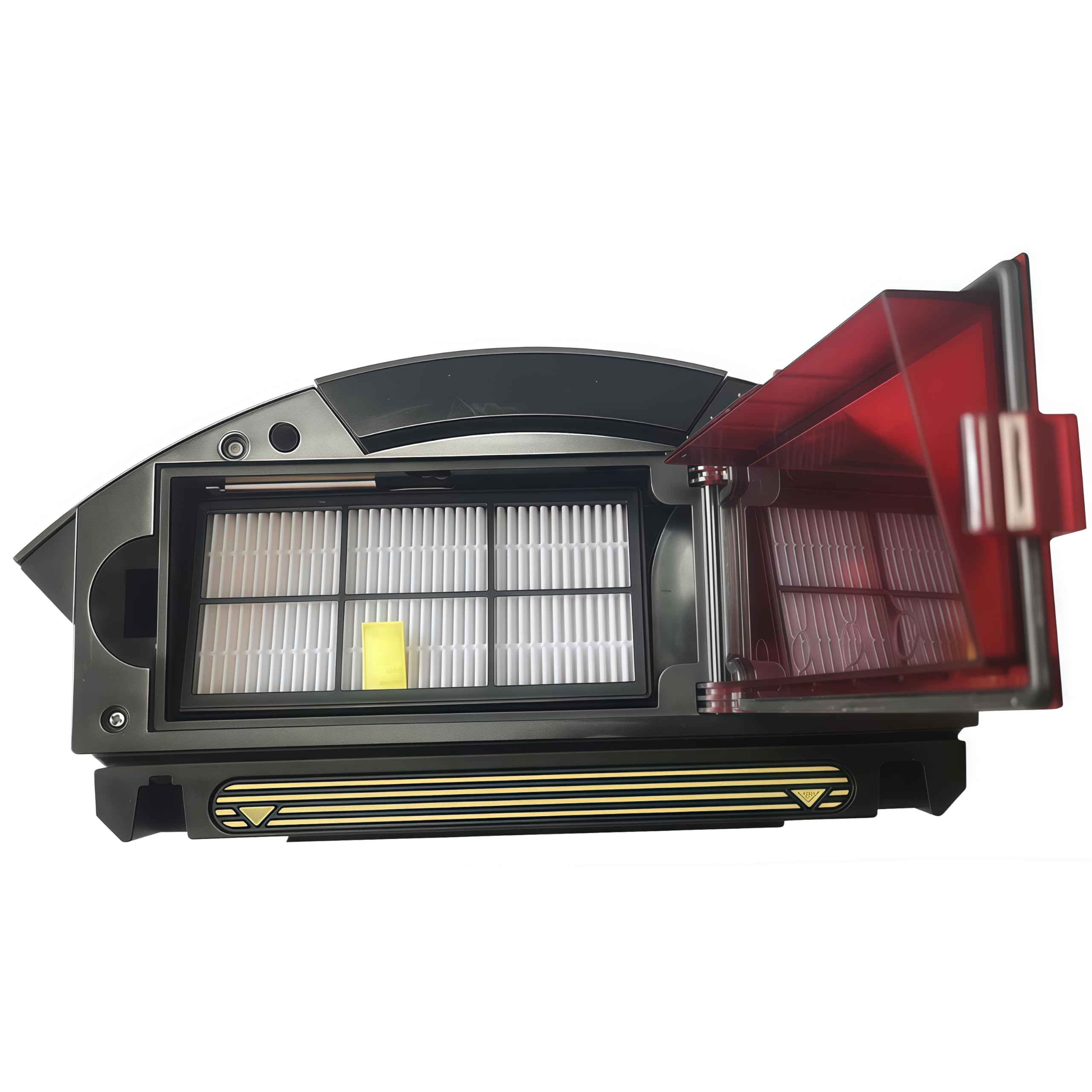 Cubo de basura con filtro HEPA, adecuado para aspiradoras robot Irobot Roomba 850 860 864 865 866 870 871 875 880 885 960 964 965 966 970 971 974 975 976 series