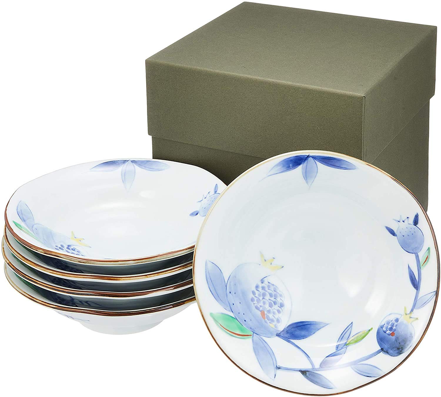 Arita Ware 52471 Oiho Kiln Dyed Nishiki Spague, Multi-Purpose Pots