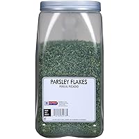 Vista 2 de McCormick Culinary Copos de perejil seco, 10 onzas, un recipiente de 10 onzas de hojas de perejil picadas secas, uso como sustituto del perejil