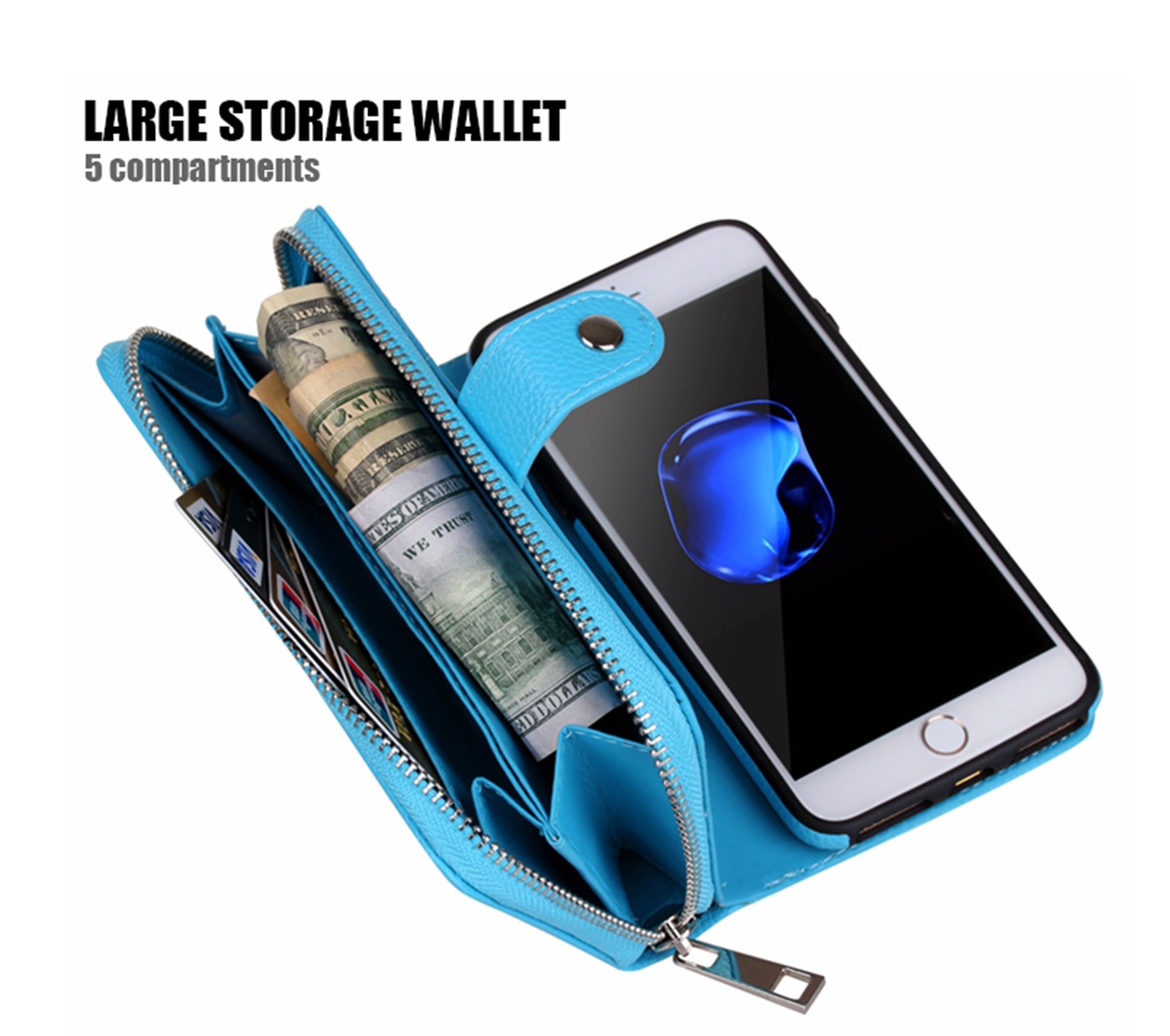 Amazon.com: Hynice iPhone 6 Plus Wallet Case, iPhone 6S Plus