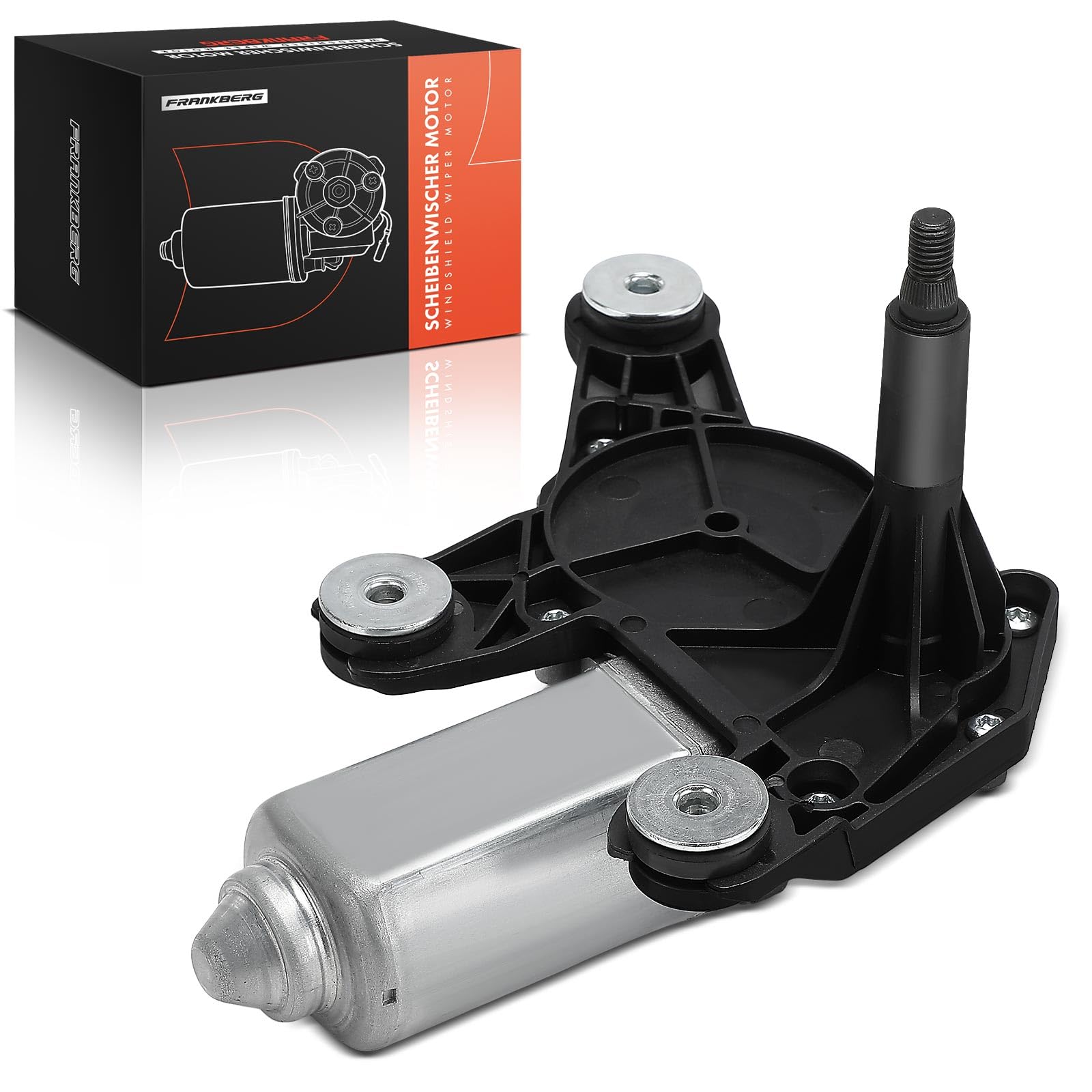 Frankberg Motore Tergicristallo Posteriore 3-Poli Compatibile con Grande Punto 199 Grande Punto Van 199 Punto 199 Punto Furgone/Compatto 199 Replace# 51757867