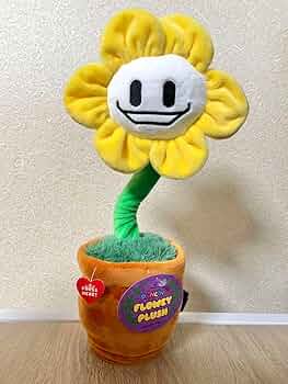 UNDERTALE アンダーテール ダンシング　フラウィ ぬいぐるみ UNDERTALE」－ ダンシングフラウィ ぬいぐるみ - Fangamer Japan