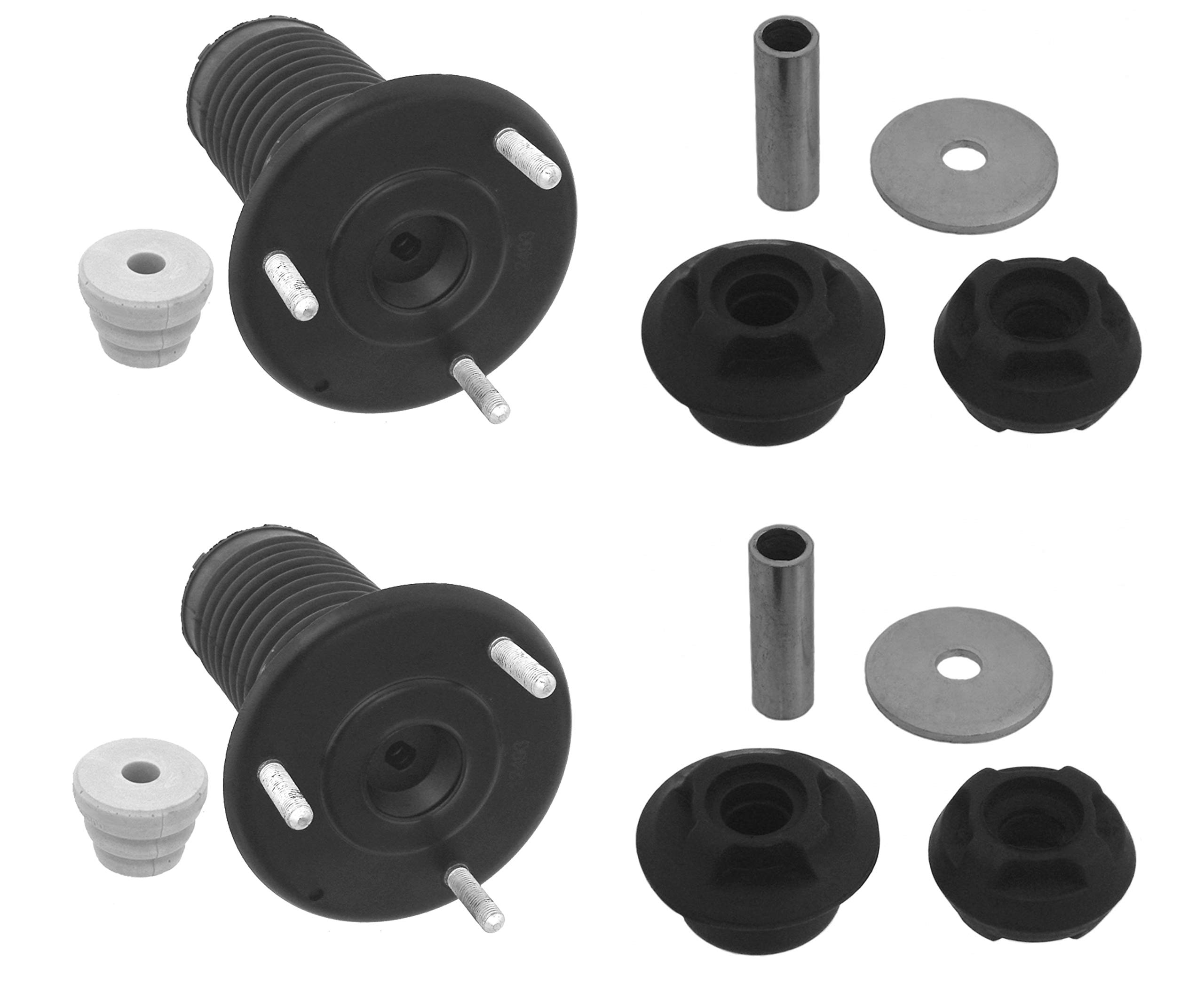 Amazon.com: NEW Front and Rear Suspension Strut Mounts Kit