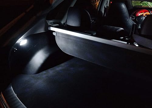 Miniatura 8 de iJDMTOY Super brillante 2W de alta potencia xenón blanco completo LED tronco carga área de carga montaje compatible con Honda, compatible con Acura,