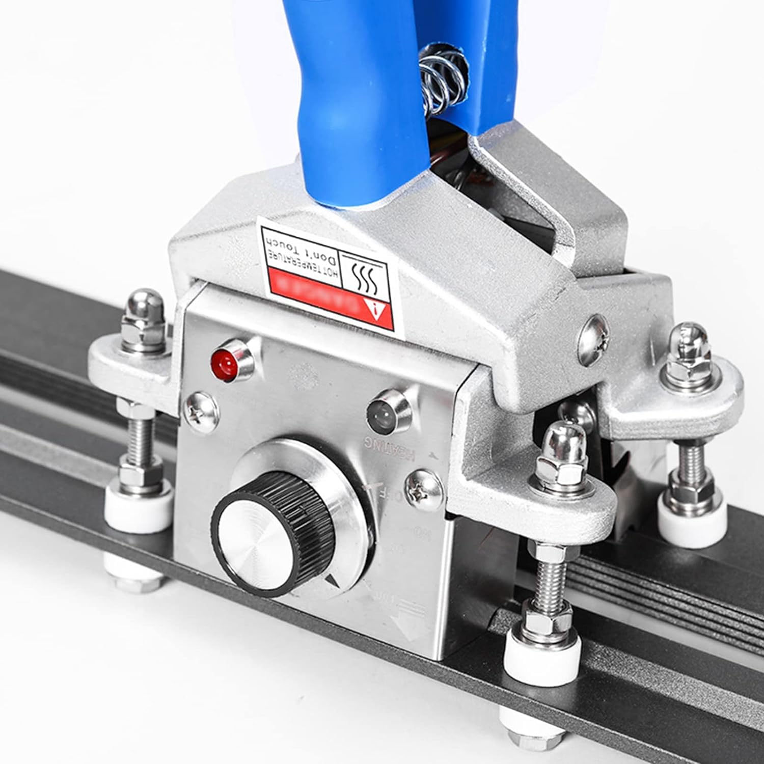 RENJJPBO Portable Hand Held Heat Crimper Sealer, Heat Crimp Sealer,for Mylar Bag,Foil Bag, Cellophane Bag, Kraft Paper Bag