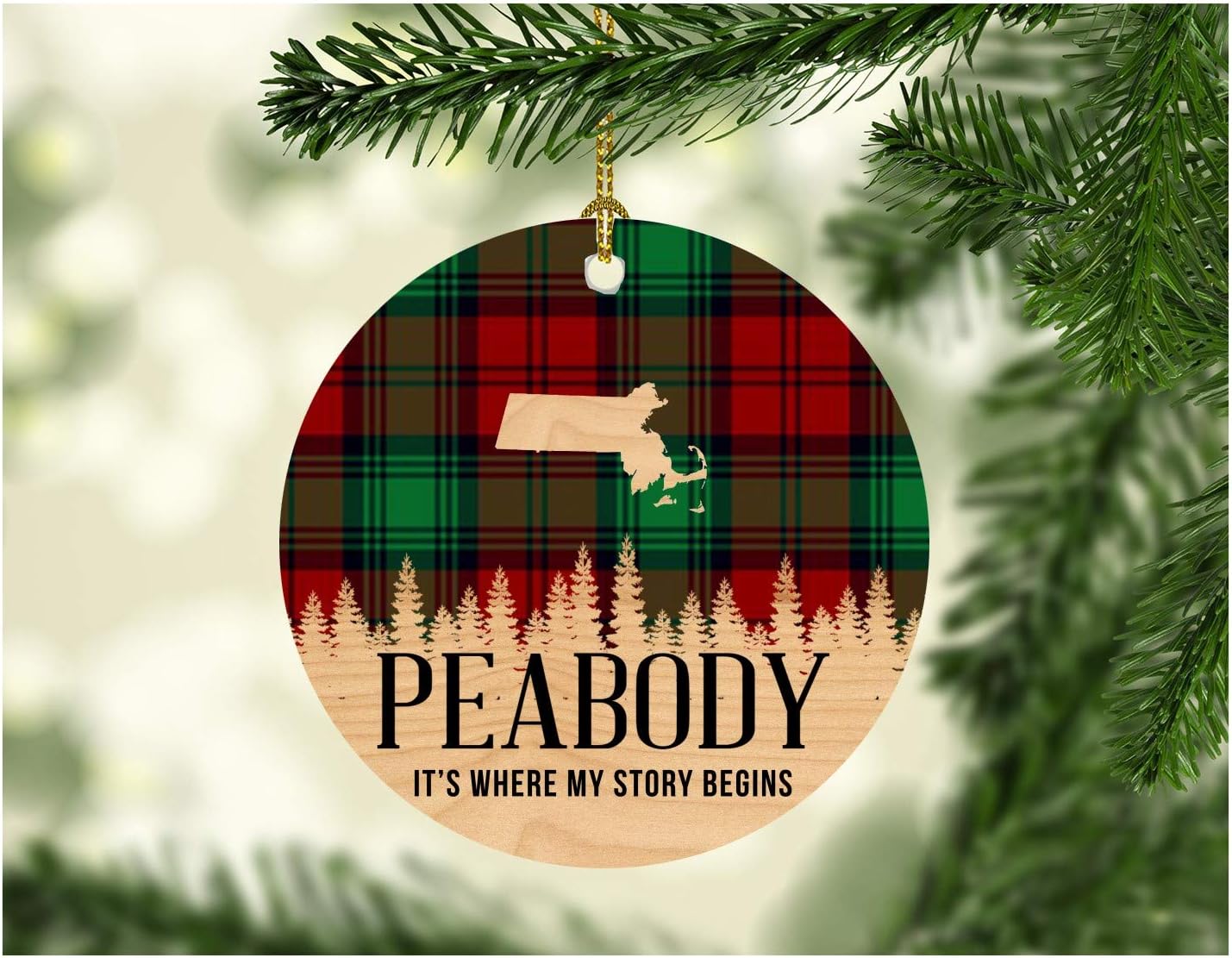 Christmas Trees Peabody Ma 2022 Amazon.com: Christmas Decorations Ornaments 2021 Peabody Massachusetts It's  Where My Story Begin Xmas Present Funny Gift For Family New Home Gift Xmas  Tree Decoration 3" Flat Holiday Keepsake: Home & Kitchen