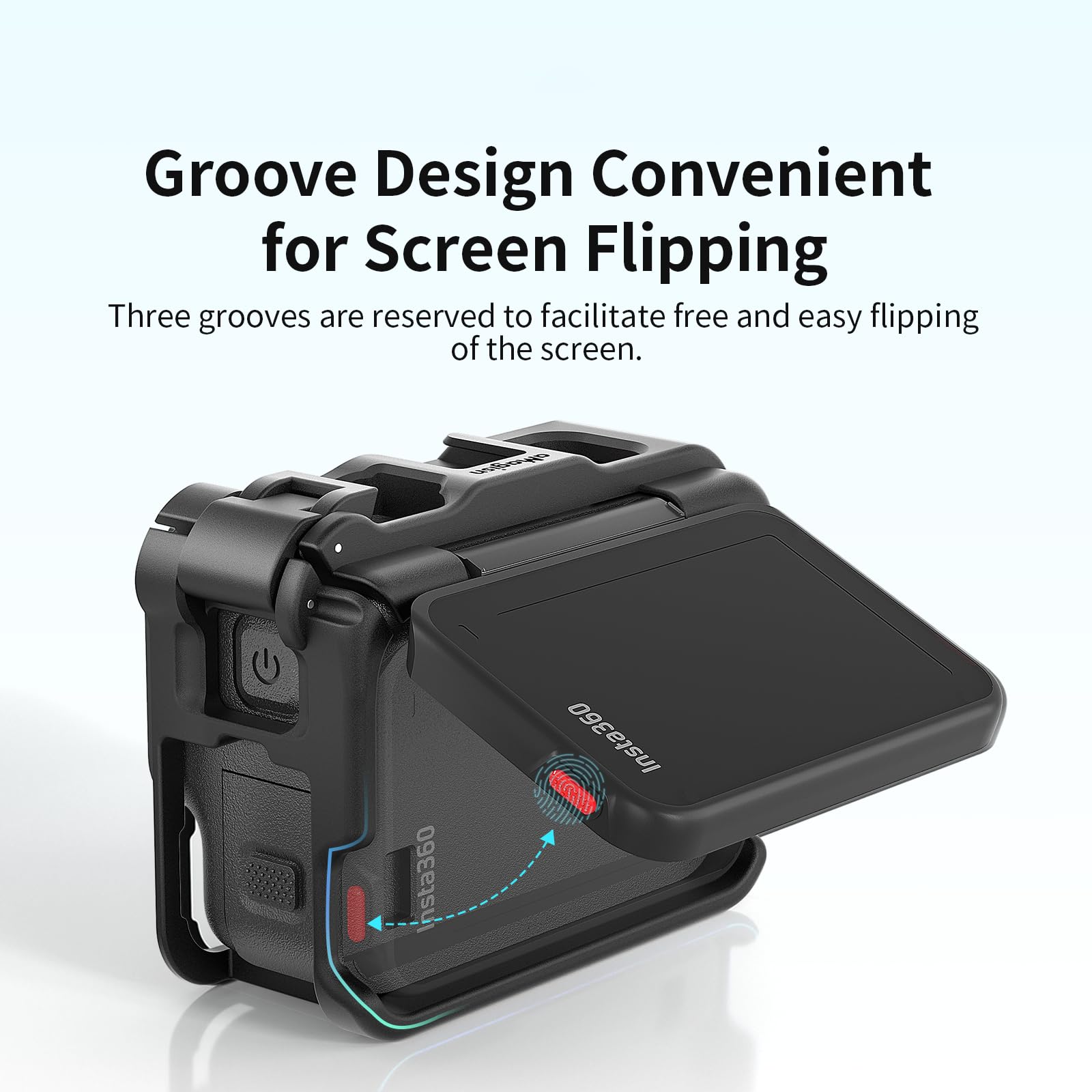 Ace Pro 2 Telaio protettivo per Insta360 Ace Pro 2, Insta360 Ace Pro, Insta360 Ace Support Gabbia per videocamera Accessori per Insta360 Ace Pro/Insta360 Ace