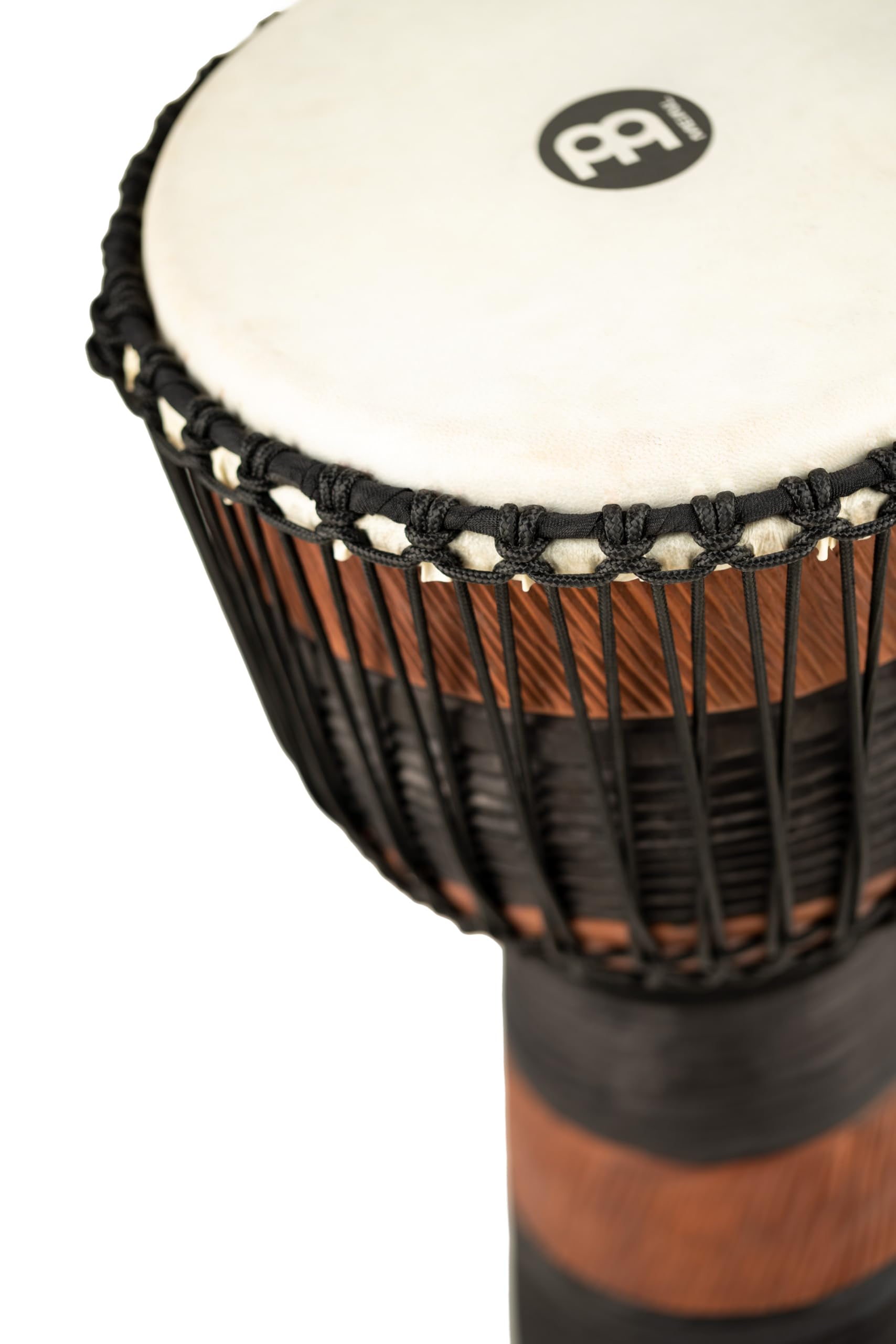 Meinl Percussion Earth Rhythm Djembe – Très Grande Percussion à Main – Housse Incluse – Diamètre 13 pouces – Acajou, Multicolore (ADJ3-XL+BAG)