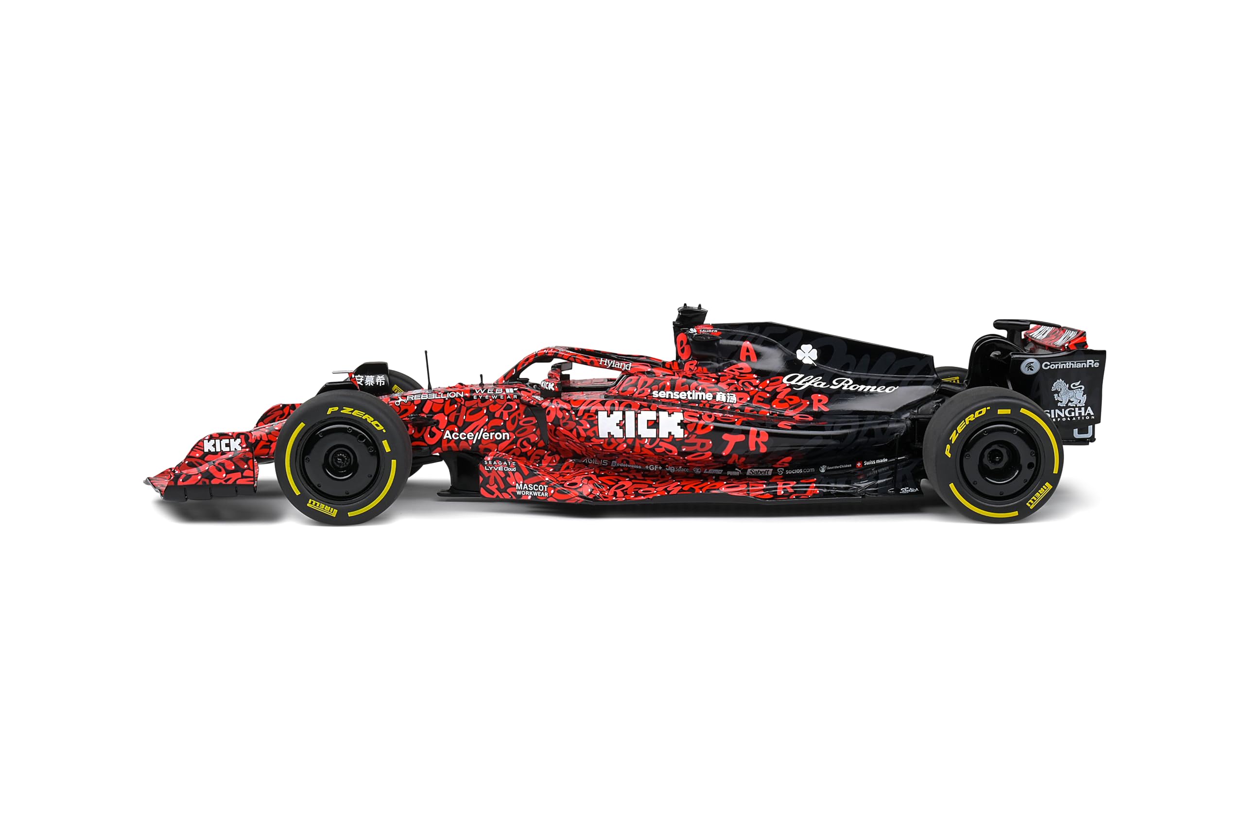 O Alfa Romeo Formula 1 Modela Na Exposição No Museu Histórico Alfa