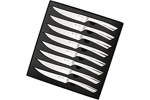 Superior Straight Edge Steak Knives: Kitchen Essentials for Precise Cutting