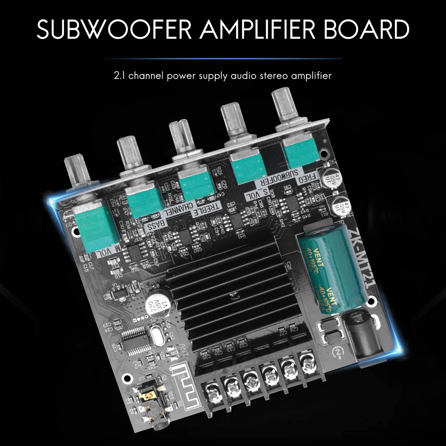 Bluetooth 5.0 TDA7498 Digital Amplifier Board Stereo AMP Module 2x100W XH-A105 e