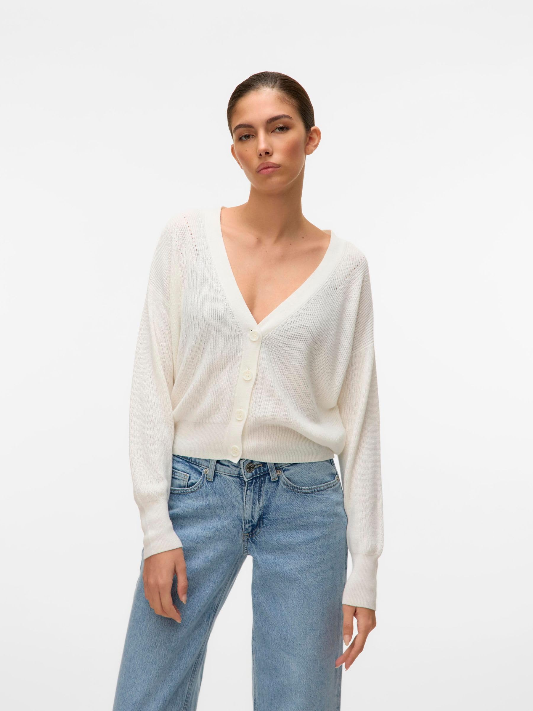 VERO MODA Knitted Cardigan VMNEWLEXSUN Knit Cardigan