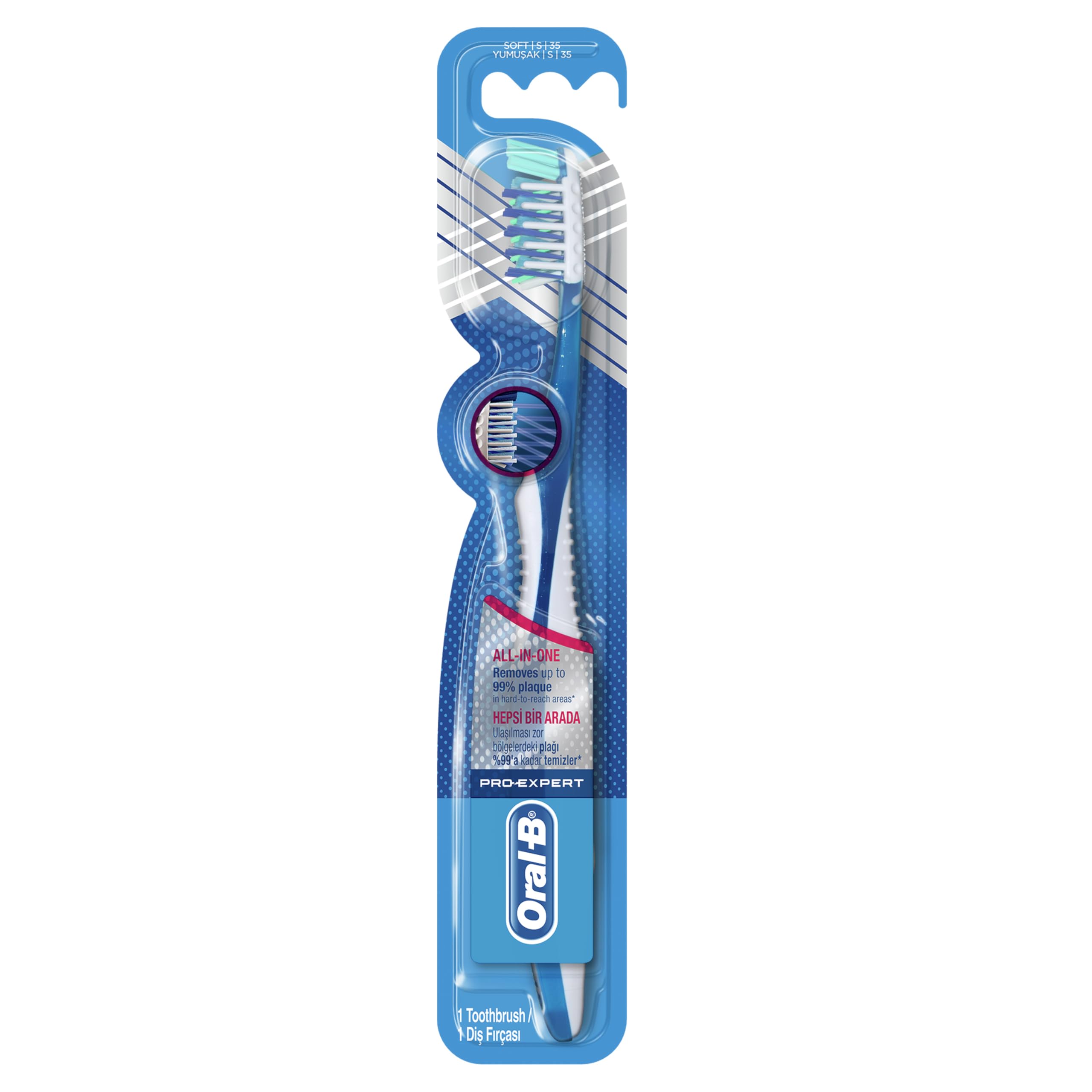 Oral-B Pro-Expert Crossaction All In One Soft Manual Toothbrush