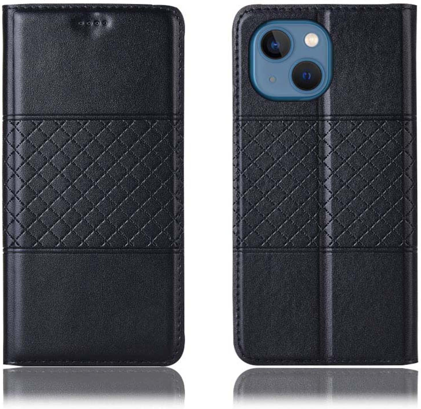 Funda iPhone 13 Mini tipo libro con tarjetero anticaídas 8