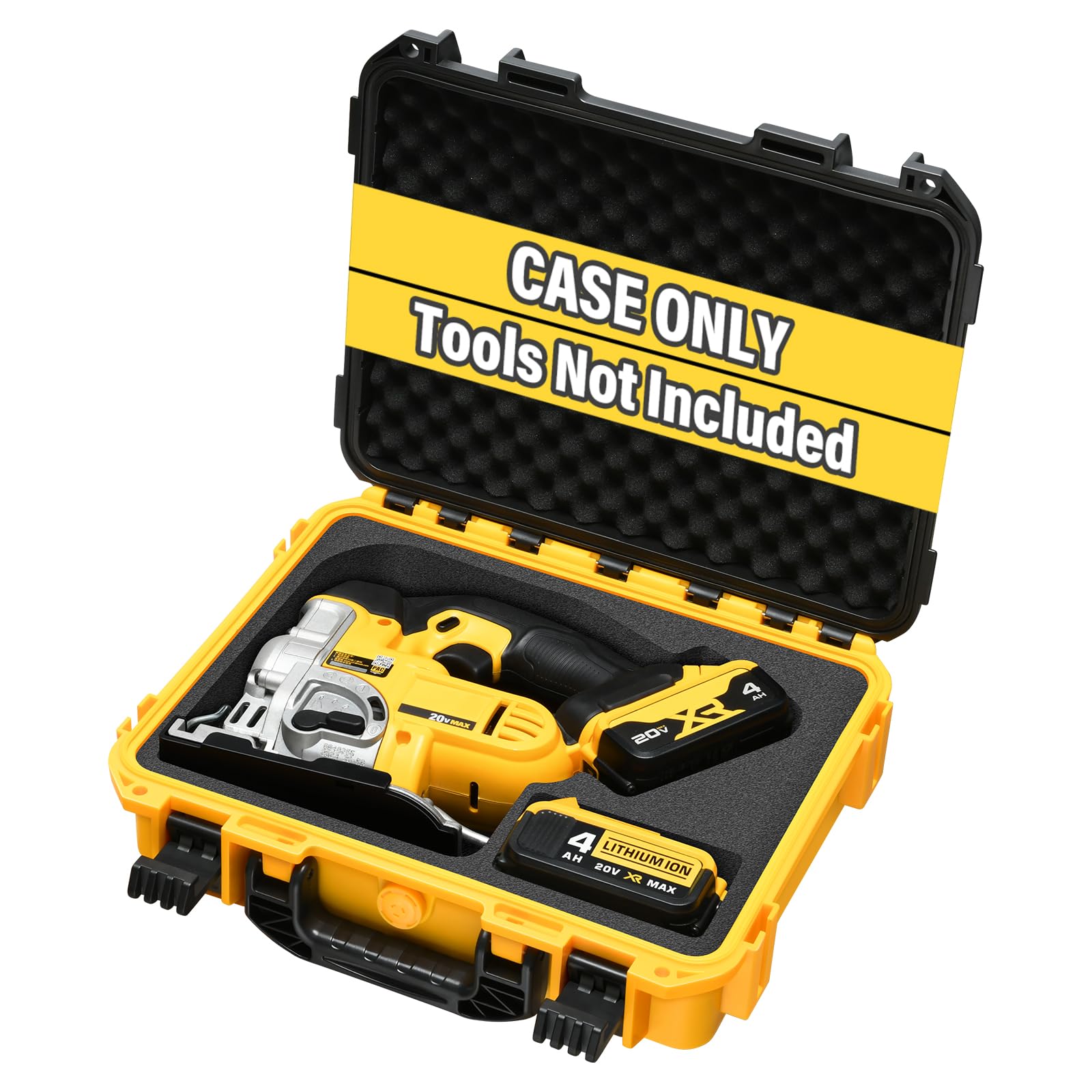 Case for Dewalt Jigsaw Power Tool - Waterproof Hard Tool Box for
