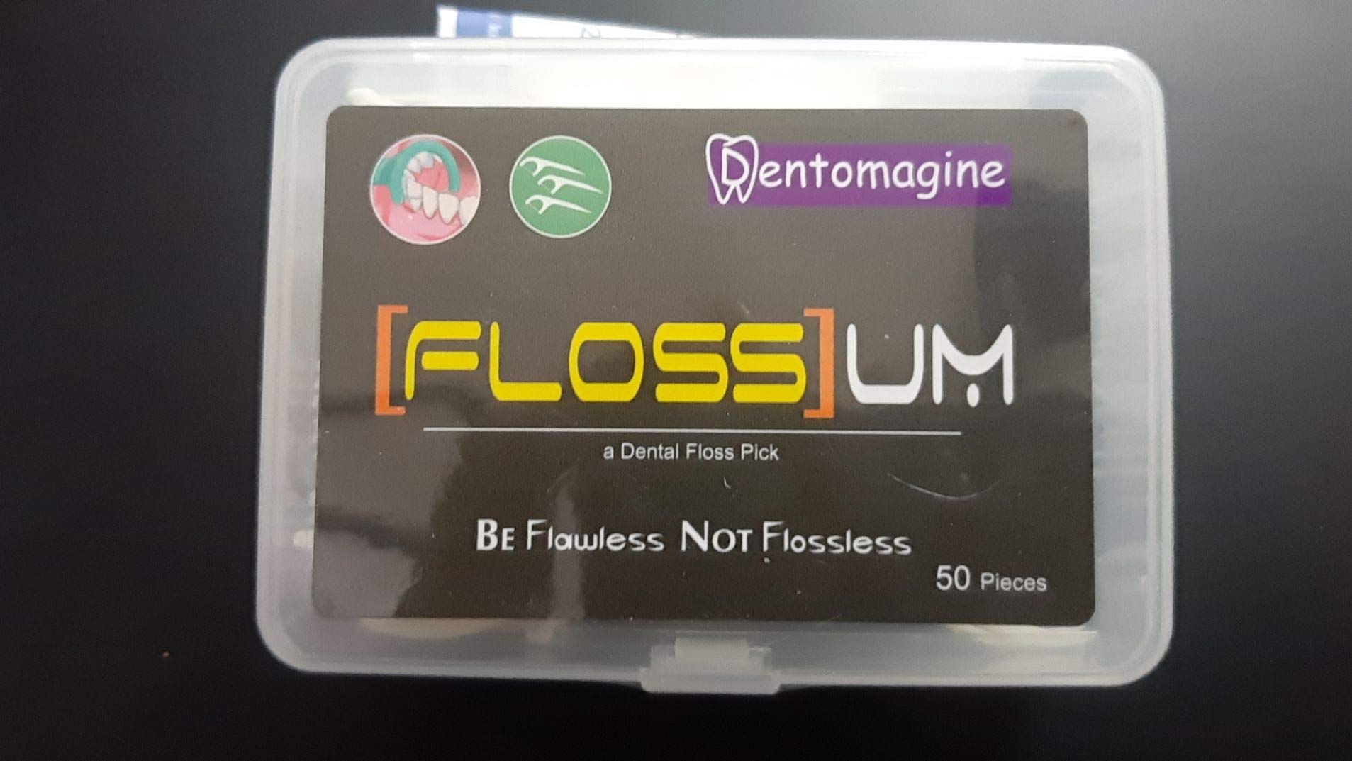 - FLOSSUM - Dental Floss Stick