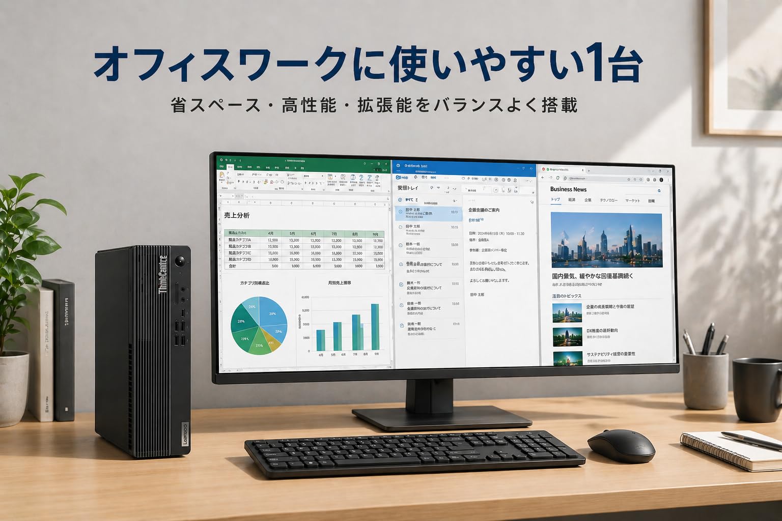 Amazon.co.jp: 【整備済み品】Lenovo ThinkCentre M75s Small Gen2