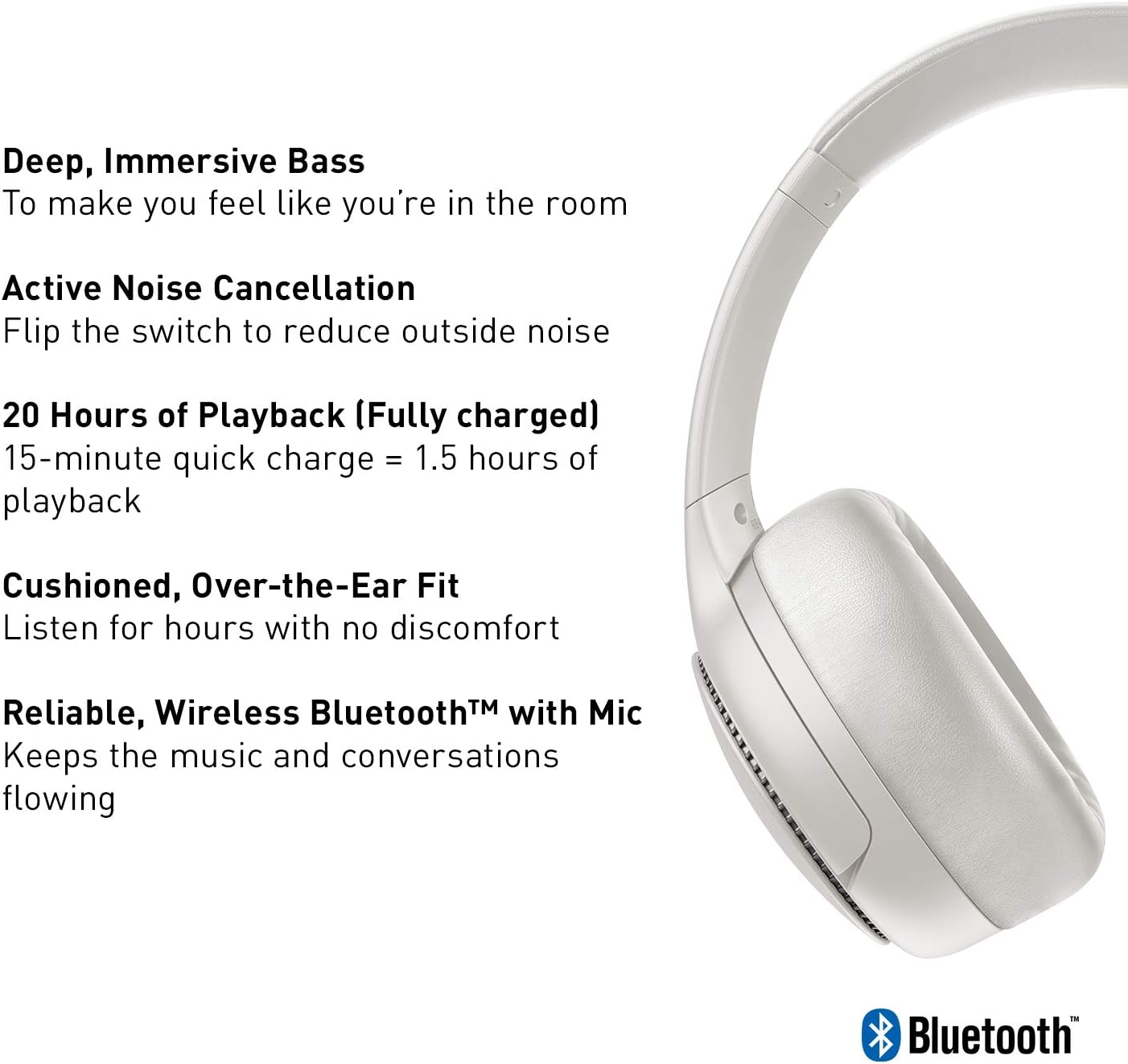 Exсluѕіvе Sресіаl Panasonic RB-M700B Deep Bass Wireless Bluetooth Immersive Headphones with XBS DEEP, Bass Reactor and Noise Cancelling (Sand Beige) Lоwеѕt Prісе Panasonic RB-M700B Deep Bass Wireless Bluetooth Immersive Headphones with XBS DEEP, Bass Reactor and Noise Cancelling (Sand Beige)