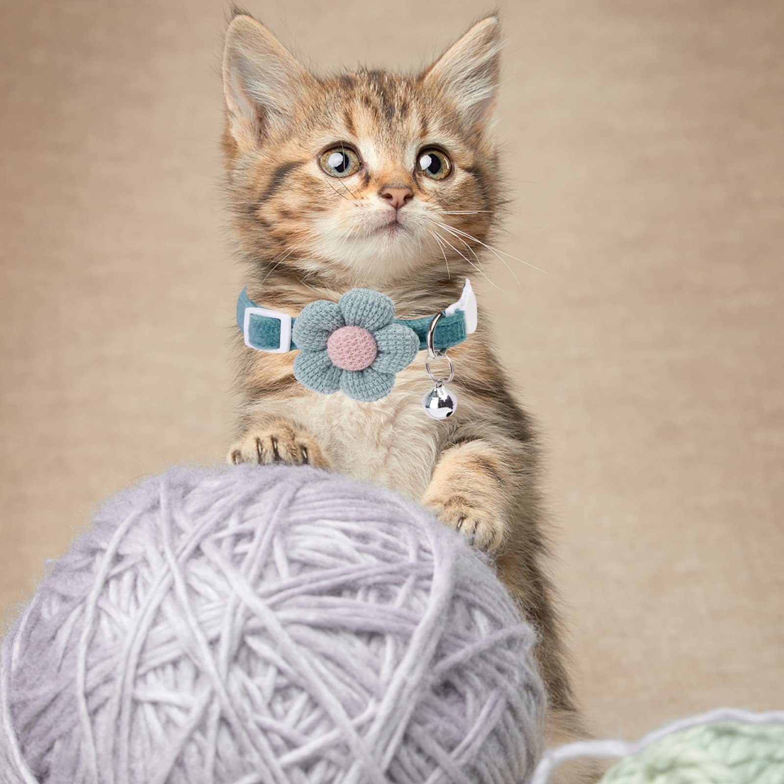 Kitten Collar With Bell Pet Supplies Breakaway Cat Collars With