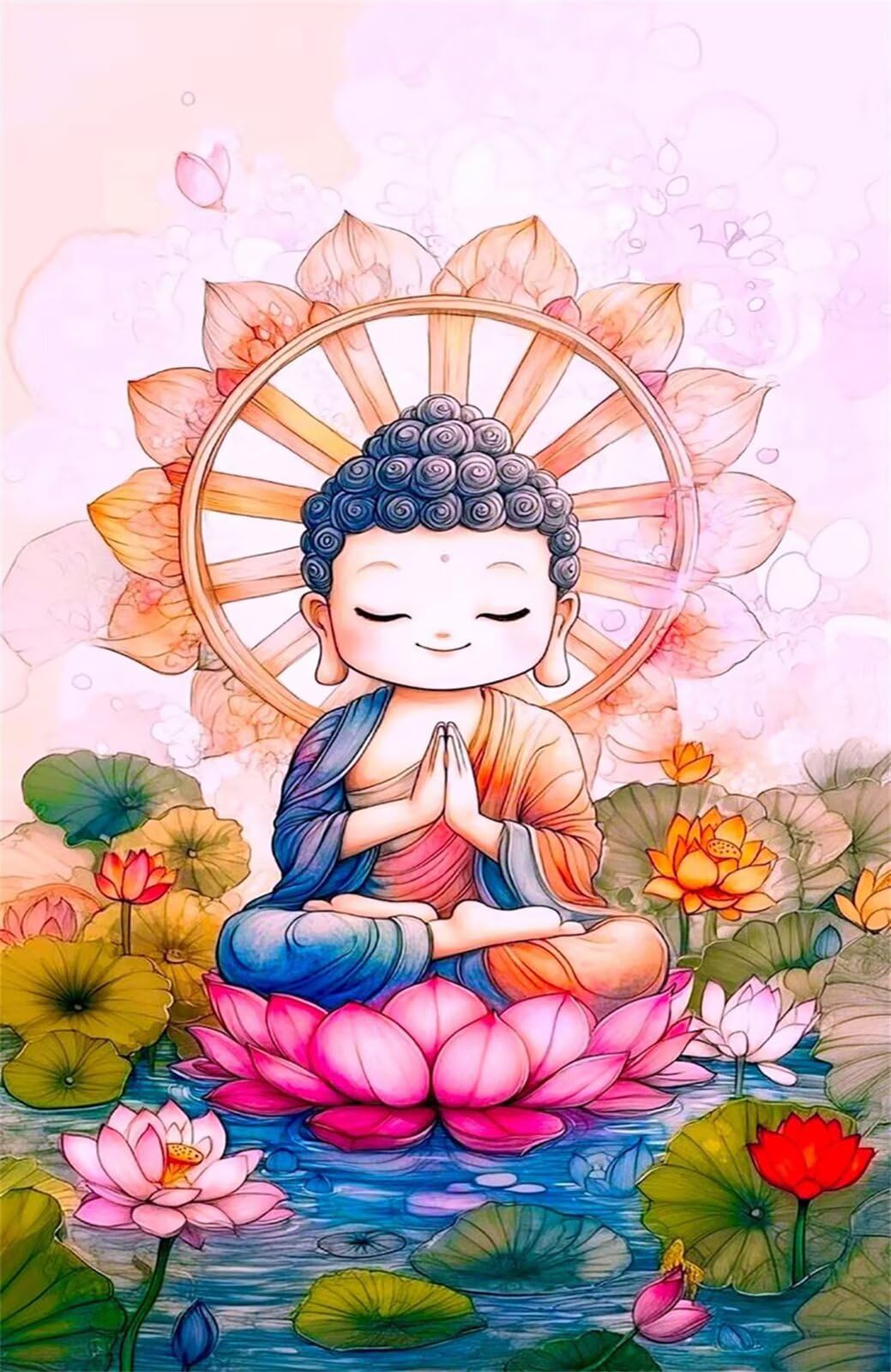 1314 Pezzi Puzzle Adulti Zen Cartoni Animati, Puzzle Impegnativo Decorazione Interna e Regalo