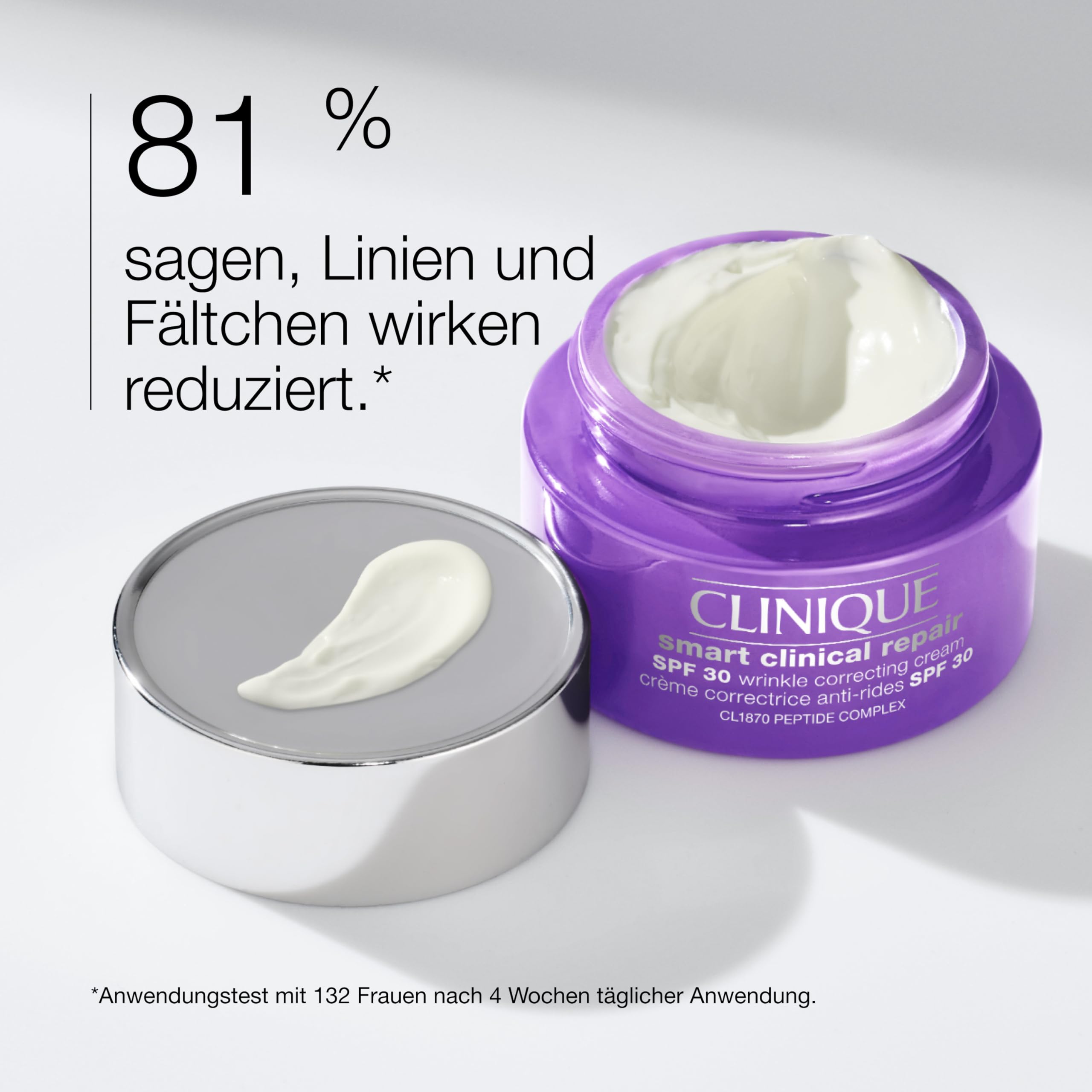 Smart Clinical Repair™ SPF 30 Wrinkle Correcting Cream | Mit Peptiden, Hyaluronsäure + Provitamin D | Schützt + regeneriert das Hautbild