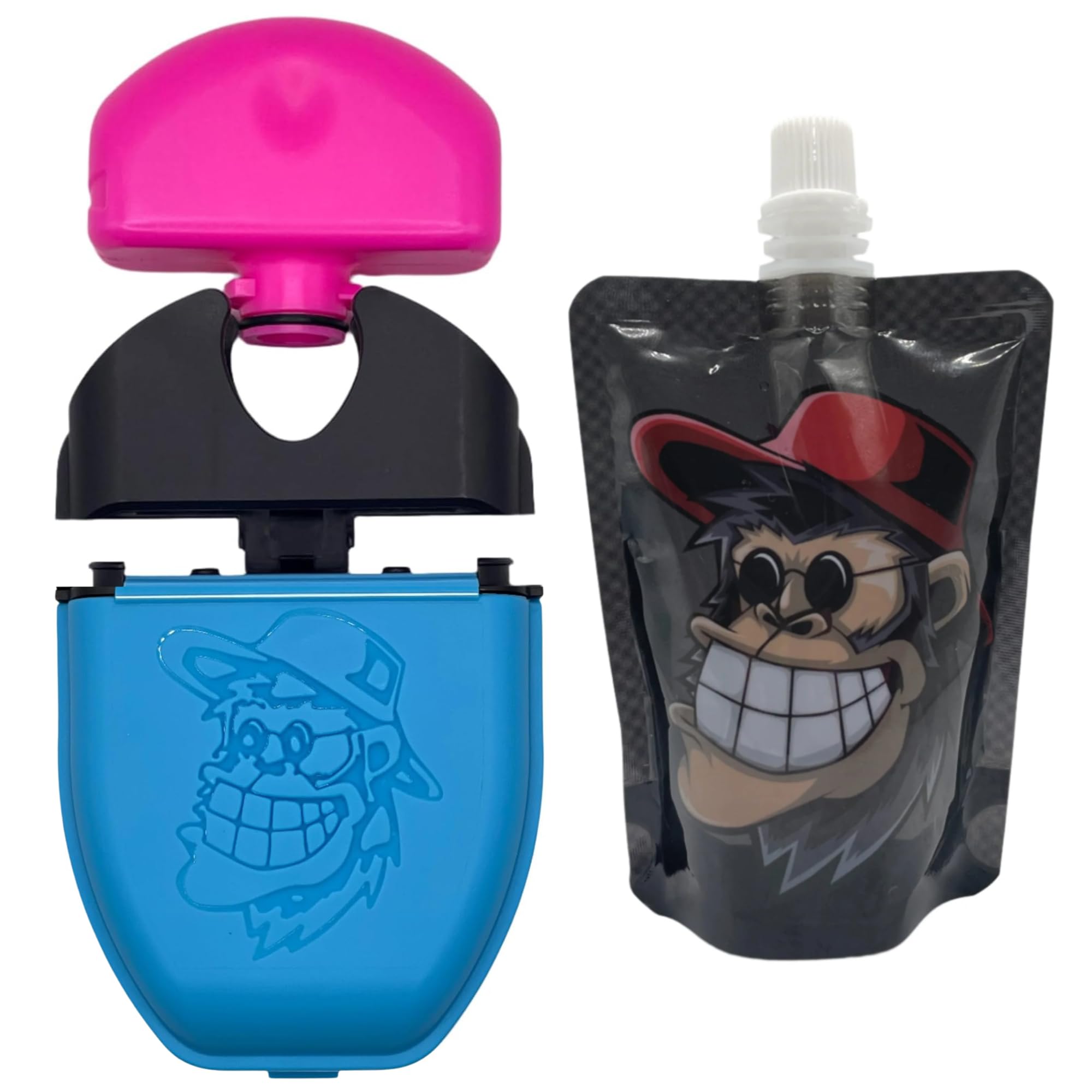 Self-Cleaning Mouthguard and Retainer Case with Cleaning Solution - Storage for, Night Guards, Aligners, Mouthguards – Compatible with Retainer