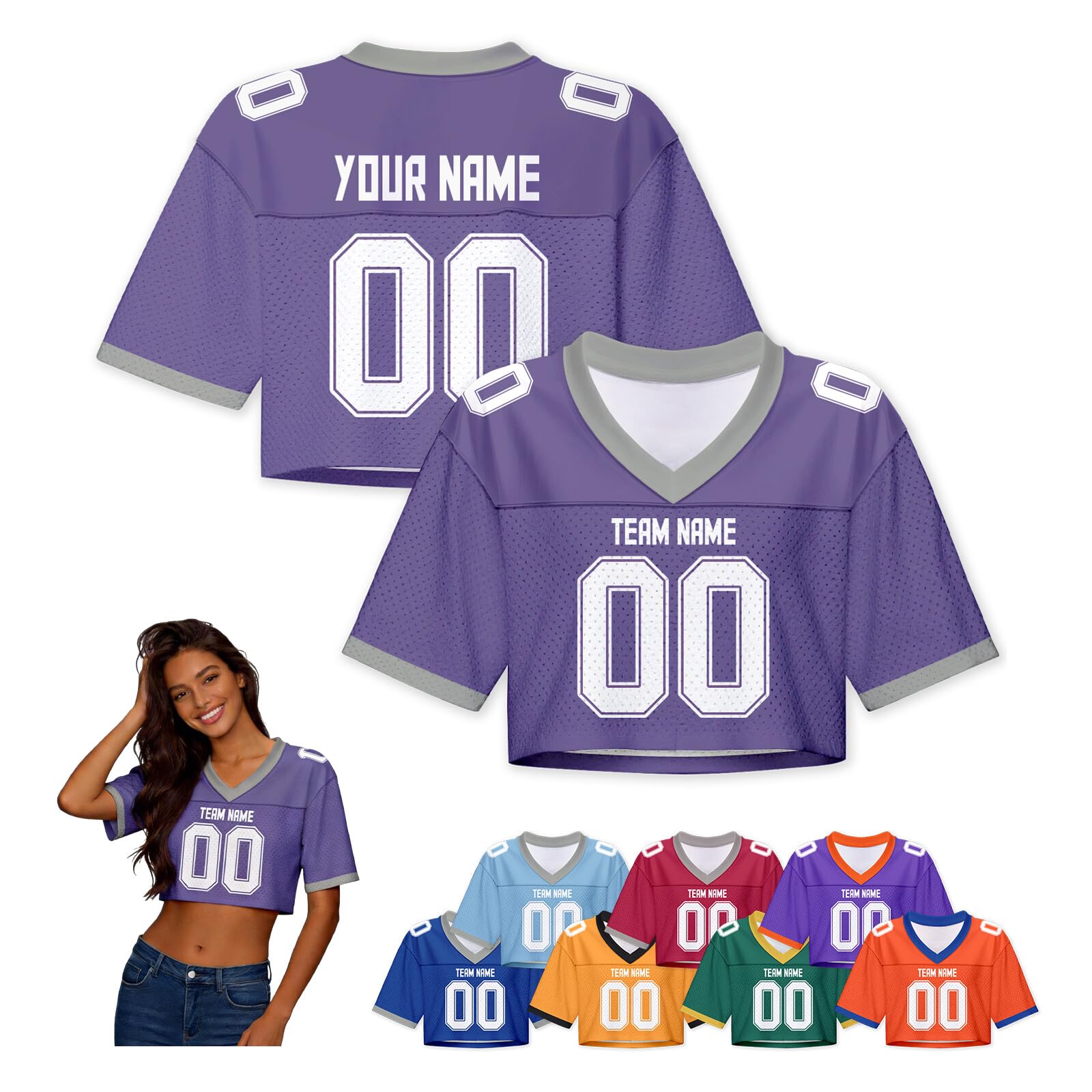 Custom College Women Football Jersey