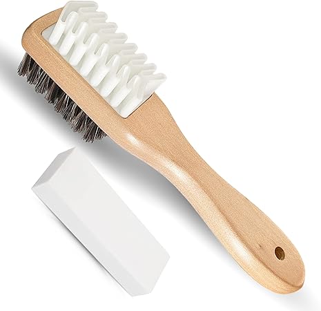 Suede Brush and Eraser, Suede Shoe Cleaner with Crepe &