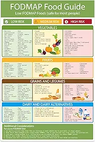 Tabela de lista de alimentos adequados para os rins, 45 x 30 cm/17,7 x 12 pol. Visual Renal & FODMAP Guia de Dieta Arte de Parede Referência Nutricional para Planejamento de Refeições e Saúde Renal