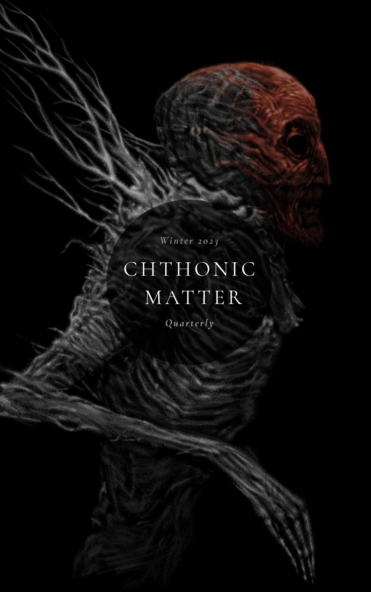 Cover of Chthonic Matter Quarterly, Winter 2023