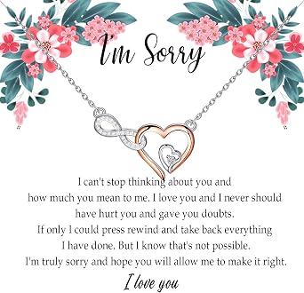 FOTAP Im Sorry Gift Forgiveness Apology Gift For Wife